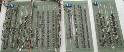 Ems-Polysynthi loom, 3 boards wired